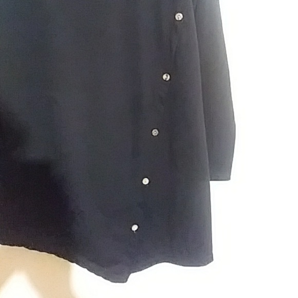 Black Asymmetrical Top - Picture 3 of 3